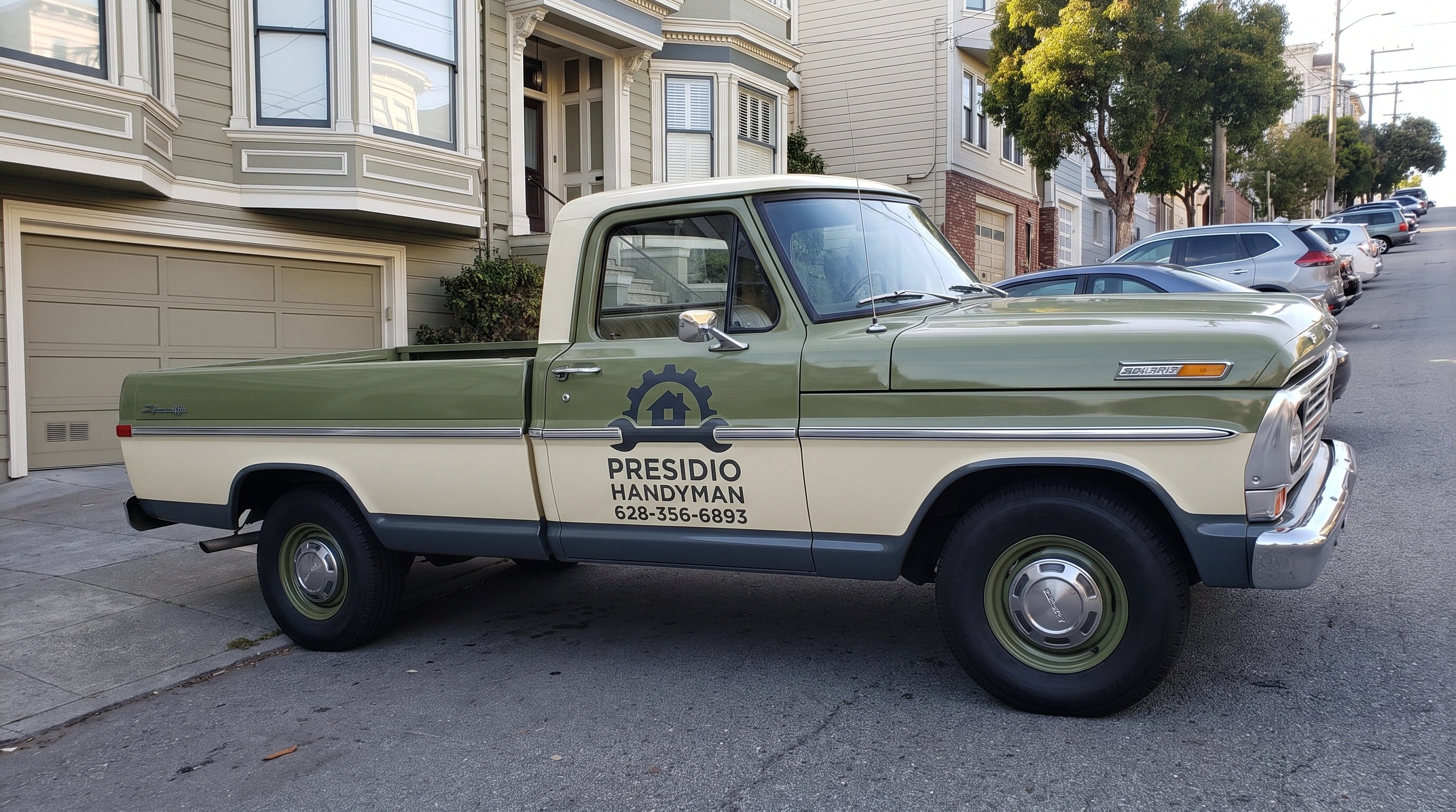Presidio Handyman at work in a San Francisco home